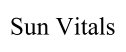 Mark drawing for SUN VITALS