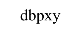 Mark drawing for DBPXY