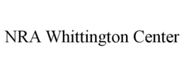 Mark drawing for NRA WHITTINGTON CENTER