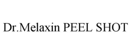 Mark drawing for DR.MELAXIN PEEL SHOT