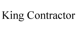 Mark drawing for KING CONTRACTOR