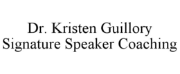 Mark drawing for DR. KRISTEN GUILLORY SIGNATURE SPEAKER COACHING
