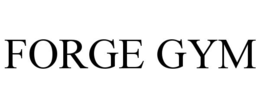 Mark drawing for FORGE GYM