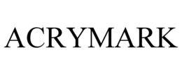Mark drawing for ACRYMARK