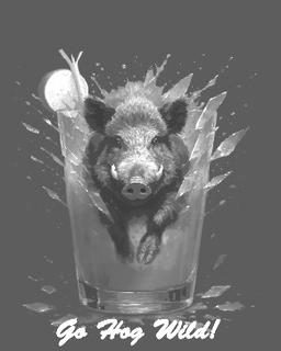 Mark drawing for GO HOG WILD!