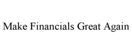 Mark drawing for MAKE FINANCIALS GREAT AGAIN