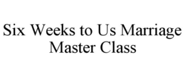 Mark drawing for SIX WEEKS TO US MARRIAGE MASTER CLASS