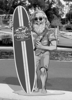 Mark drawing for MULLIGAN'S LAGOON
