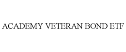 Mark drawing for ACADEMY VETERAN BOND ETF