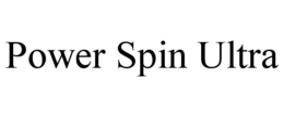 Mark drawing for POWER SPIN ULTRA