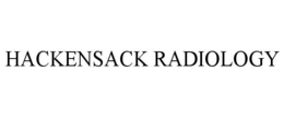 Mark drawing for HACKENSACK RADIOLOGY