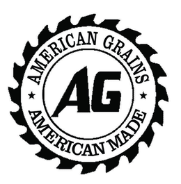 Mark drawing for AMERICAN GRAINS AG AMERICAN MADE