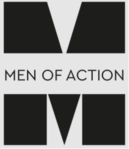 Mark drawing for M MEN OF ACTION