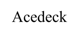 Mark drawing for ACEDECK