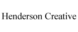 Mark drawing for HENDERSON CREATIVE