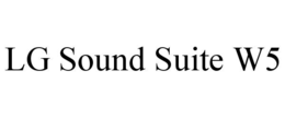 Mark drawing for LG SOUND SUITE W5