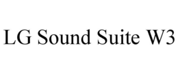 Mark drawing for LG SOUND SUITE W3