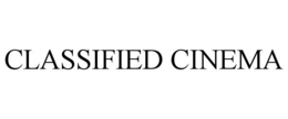 Mark drawing for CLASSIFIED CINEMA