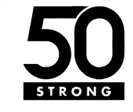 Mark drawing for 50 STRONG