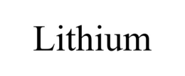 Mark drawing for LITHIUM