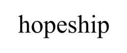 Mark drawing for HOPESHIP