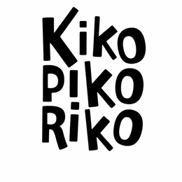 Mark drawing for KIKO PIKO RIKO