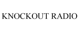 Mark drawing for KNOCKOUT RADIO