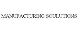 Mark drawing for MANUFACTURING SOULUTIONS