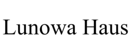 Mark drawing for LUNOWA HAUS