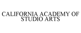 Mark drawing for CALIFORNIA ACADEMY OF STUDIO ARTS