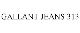 Mark drawing for GALLANT JEANS 313