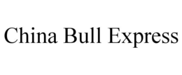 Mark drawing for CHINA BULL EXPRESS