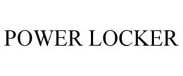 Mark drawing for POWER LOCKER