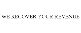 Mark drawing for WE RECOVER YOUR REVENUE