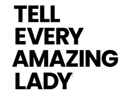 Mark drawing for TELL EVERY AMAZING LADY