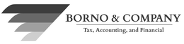 Mark drawing for BORNO & COMPANY TAX, ACCOUNTING, AND FINANCIAL