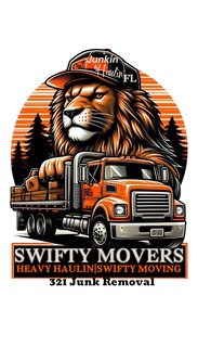 Mark drawing for SWIFTY MOVERS HEAVY HAULIN|SWIFTY MOVING 321 JUNK REMOVAL JUNKIN' & HAULIN' FL FL 321