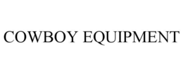 Mark drawing for COWBOY EQUIPMENT