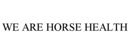 Mark drawing for WE ARE HORSE HEALTH