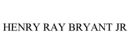Mark drawing for HENRY RAY BRYANT JR