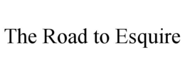 Mark drawing for THE ROAD TO ESQUIRE