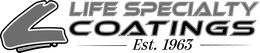 Mark drawing for L LIFE SPECIALTY COATINGS EST. 1963