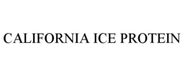 Mark drawing for CALIFORNIA ICE PROTEIN