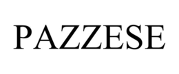 Mark drawing for PAZZESE