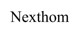 Mark drawing for NEXTHOM
