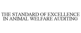 Mark drawing for THE STANDARD OF EXCELLENCE IN ANIMAL WELFARE AUDITING