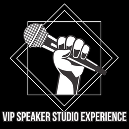 Mark drawing for VIP SPEAKER STUDIO EXPERIENCE