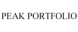 Mark drawing for PEAK PORTFOLIO