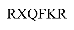 Mark drawing for RXQFKR