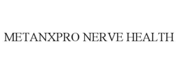 Mark drawing for METANXPRO NERVE HEALTH